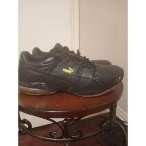 PUMA 18996902 Cell Surin 2 Premium Sneaker Black Gold Men's Size US 10